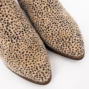 chinese laundry caring cheetah booties